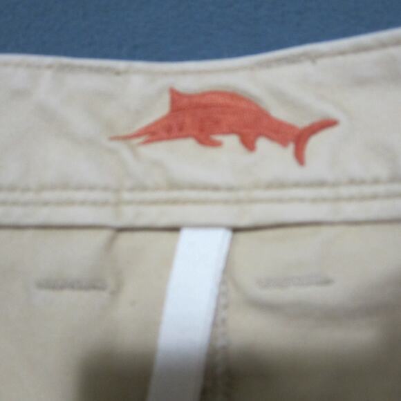 Tommy Bahama Pants Mens 38x30 Tan Khaki Slacks Trouser Relax Pima Cotton Spandex - Picture 4 of 14